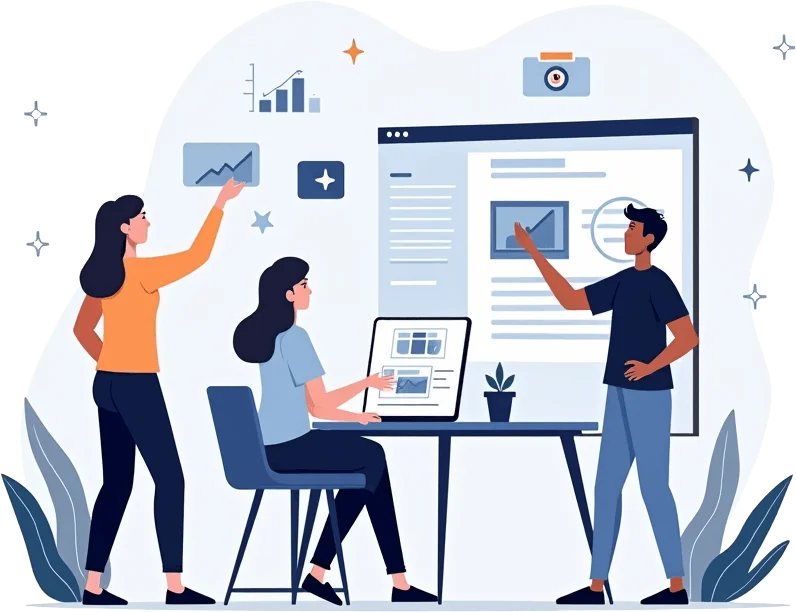 Ilustrasi Layanan Website SwiftWork